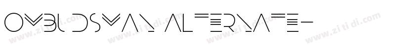 Ombudsman Alternate字体转换 Ombudsman Alternate字体转换